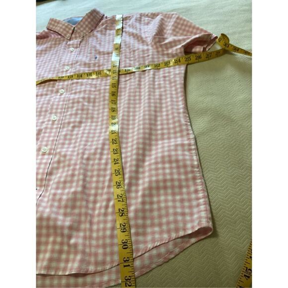 IZOD Mens Plaid No Iron Stretch Button Down Shirt XL - Picture 3 of 6